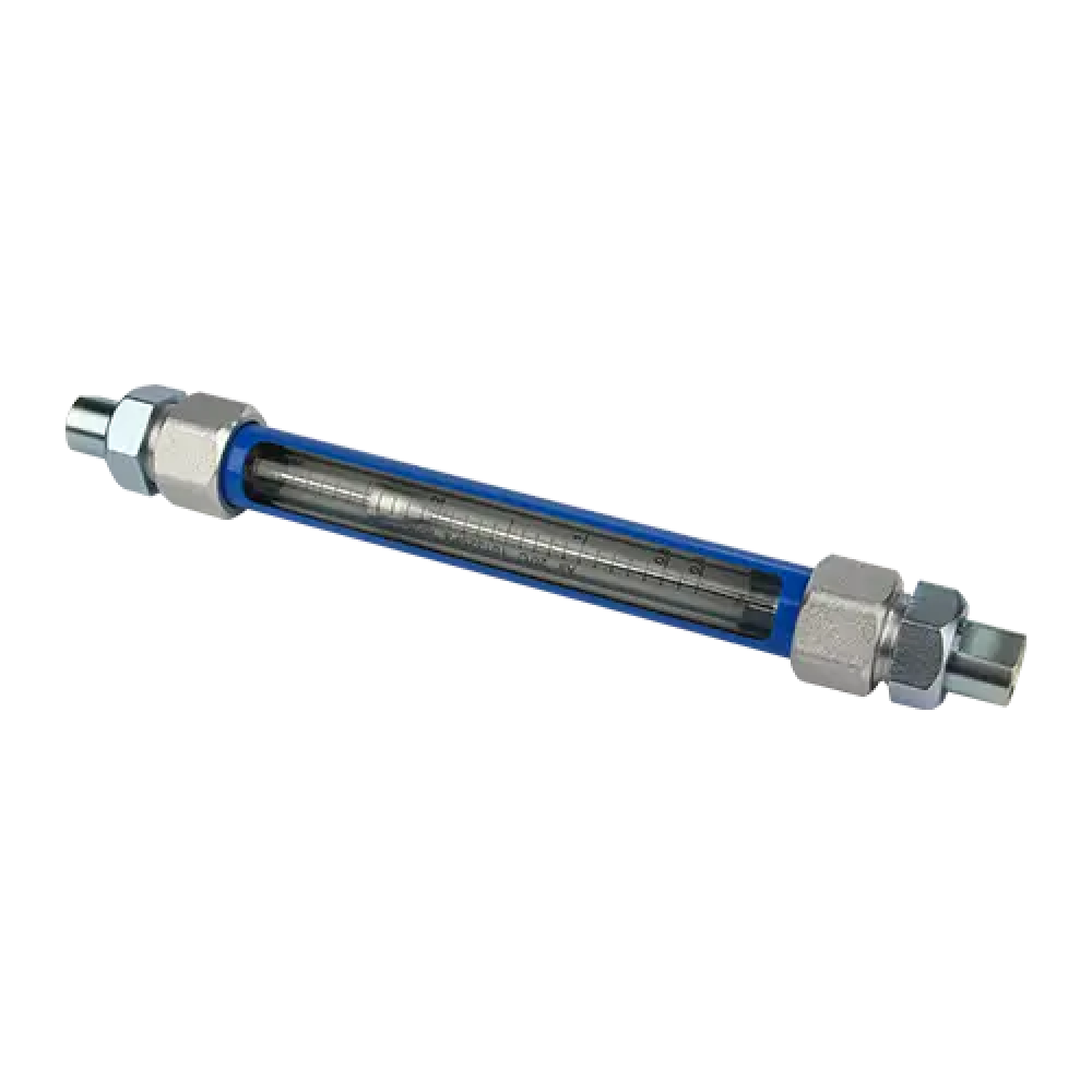 GRI2218 MEO-VA25 Cam Tüplü Metal Korumalı Şamandıralı Debimetre Alüminyum-Hava - Görsel 1