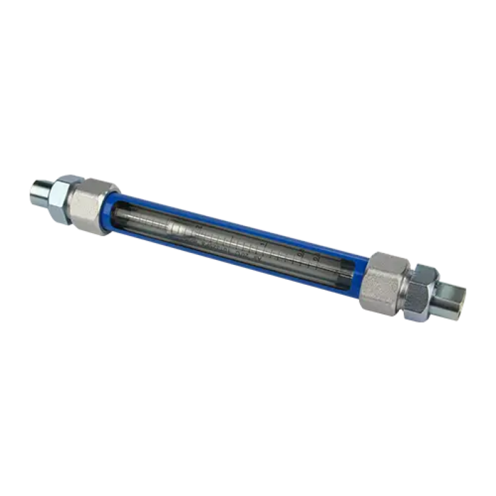 MEO-VA15 Cam Tüplü Metal Korumalı Şamandıralı Debimetre Alüminyum - Görsel 2