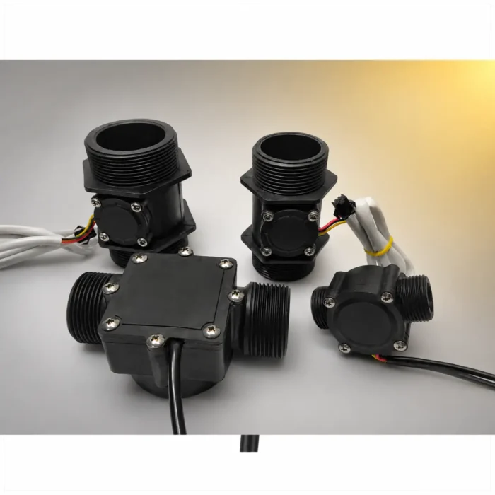 Plastik Türbin Debimetre -G3/4" 1-60Lt/Dk - Su Akış Sensörü - Görsel 2